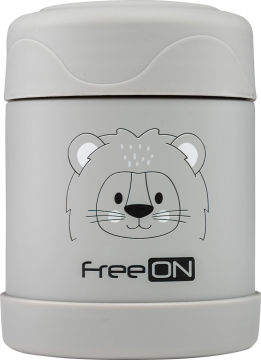 Freeon Termos za hrano iz nerjavečega jekla 350 ml - siv