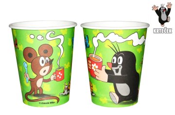 Wiky Party skodelica Mole in prijatelji 6 kosov, 250 ml