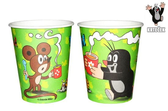 Wiky Party skodelica Mole in prijatelji 6 kosov, 250 ml
