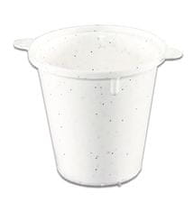 Plastično cedilo za zeliščni čaj premera 8 cm