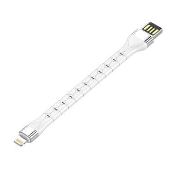 slomart kabel usb - lightning ldnio ls50 0,15m (bel)