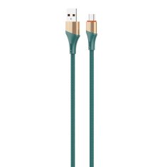 slomart usb - micro usb kabel ldnio ls632 2m, 30w (zelen)
