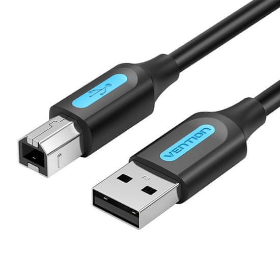 slomart kabel USB 2.0 a do b vention coqbd 0.5m (czarny)