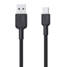 Aukey Kabel Aukey CB-NAC2 USB-A na USB-C 1,8 m (črn)