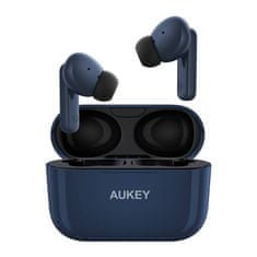 slomart brezžične slušalke aukey ep-m1s tws (mornarsko modra)
