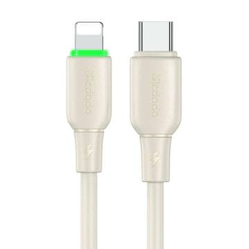 slomart kabel usb-c do lightning mcdodo ca-4760 1,2 m (beżowy)