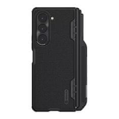 slomart nillkin super frosted shield zložljivo ohišje za pisalo z držalom za pisalo in stojalom za samsung galaxy z fold 5 (črno)