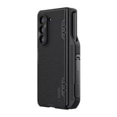 slomart nillkin super frosted shield zložljivo ohišje za pisalo z držalom za pisalo in stojalom za samsung galaxy z fold 5 (črno)