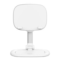 slomart Baseus stojalo za tablični računalnik/telefon z morsko školjko (belo)
