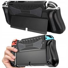 MG Travel Console ovitek za Nintendo Switch OLED, črna