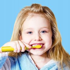 MG WhySmile otroška električna zobna ščetka, rumena