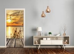 tulup.si Samolepilni tapete na vratih Sončni zahod 75x205 cm