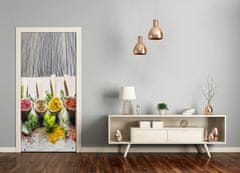 tulup.si Samolepilni tapete na vratih Začimbe 85x205 cm