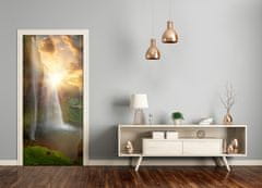 tulup.si Tapete na vratih Slapovi islandija 85x205 cm
