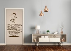tulup.si Tapete na vratih Skodelica kave 85x205 cm