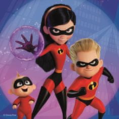 Dino Sestavljanka Incredibles 2, 3x55 kosov