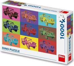 Dino Puzzle Pop Art: Tatra 1000 kosov