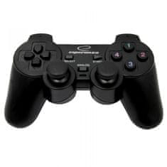 Esperanza eg102 gamepad pc usb warrior black esperanza