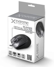 Extreme xm110k žična 3d optična miška usb bungee extreme