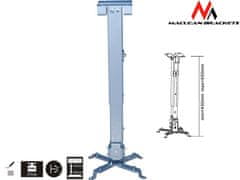 Maclean mc-581s stropni nosilec za projektor 43-65 cm 20 kg