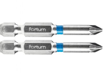Fortum Križna točka pozidriv, nastavljeno 2ks, PZ 1x50mm, S2
