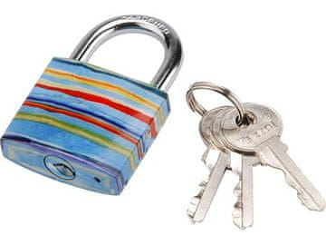 Extol Craft Ključavnica (77021) barva litega železa, 38 mm, 3 ključi