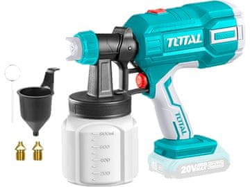 Total Akumulatorska brizgalna pištola Total TSGLI2003, 20V Li-ion, 2000mAh, brez baterije in polnilnika