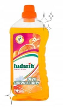 shumee Ludwik univerzalno čistilo za tla, oranžno, 1 l