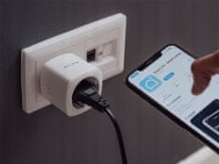 Blow pametna WiFi električna vtičnica, 3600W, 16A, aplikacija, Android + iOS, bela