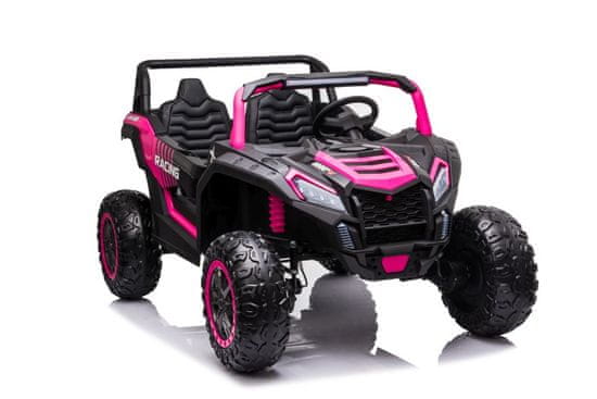 Lean-toys Otroški buggy na akumulator A032 4x4, roza