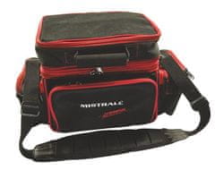 Mistrall Ribiška torba 86x43x35 cm, črno-rdeča