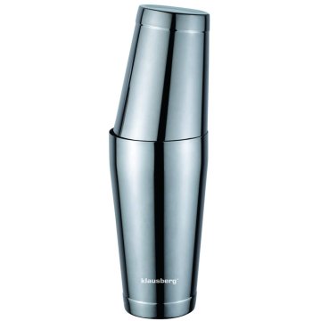 KLAUSBERG Bostonski pločevinasti stresalnik za pijače in koktajle, grafiten KB7652