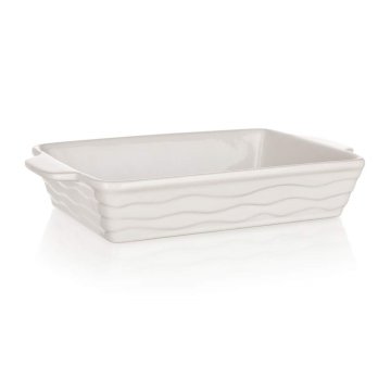 Banquet Pravokotna posoda za peko CULINARIA Bela 24 x 14,5 cm