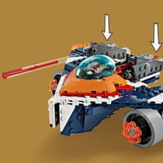 LEGO Marvel 76278 Raketin reaktivni Warbird proti Ronanu