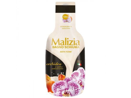 Malizia Malizia Zapeljiv kopelna tekočina - Jantar in orhideja 1 l