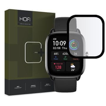Hofi Hybrid zaščitno steklo za Xiaomi Amazfit GTS 4 Mini, črna