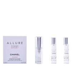 Chanel Moški parfum Allure Homme Sport Cologne Chanel 3145891233001 EDC (3 pcs) 20 ml