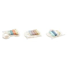 DKD Home Decor Ksilofon DKD Home Decor Les Kovina Plastika 19 x 14,5 x 3 cm (3 Kosi)