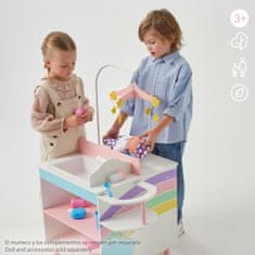 Teamson Previjalna miza za punčke Teamson 4 Kosi 61 x 92,5 x 47,5 cm