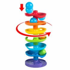 Playgo Spirala z dodatki PlayGo Rainbow 4 kosov 15 x 37 x 15,5 cm