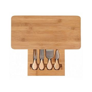 KINGHoff deska za rezanje in serviranje sira s pripomočki 12666