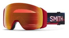 Smith 4D MAG smučarska očala, modro-rdeče-oranžna