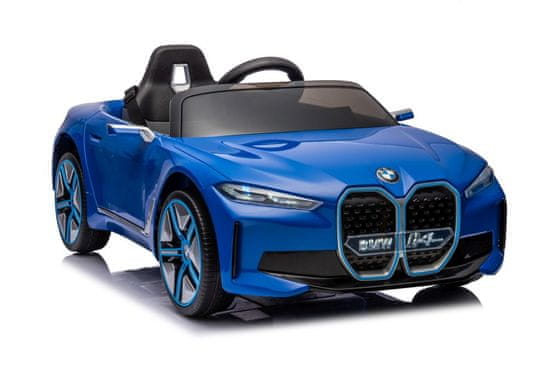 Lean-toys Otroški avto na akumulator BMW I4 4x4, moder