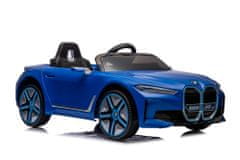 Lean-toys Otroški avto na akumulator BMW I4 4x4, moder
