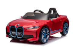 Lean-toys Otroški avto na akumulator BMW I4 4x4, rdeč