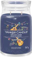 Yankee Candle Dišeča sveča Signature in glass large Twilight Tunes 567g