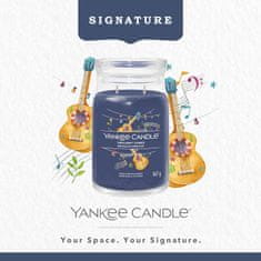 Yankee Candle Dišeča sveča Signature in glass large Twilight Tunes 567g