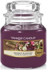Yankee Candle Klasična Dišeča sveča v kozarcu majhna Moonlit Blossoms 104 g
