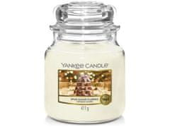 Yankee Candle Klasična Dišeča sveča v steklu srednja Spun Sugar Flurries 411 g