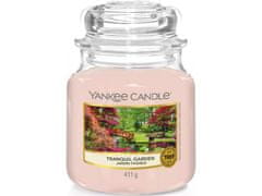 Yankee Candle Klasična Dišeča sveča v steklenem mediju Tranquil Garden